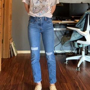 Levi’s wedgie fit jeans